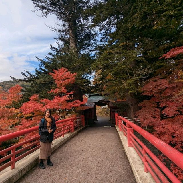 輕津之嵐山，移植自京都的紅葉名所：中野紅葉山