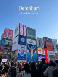 The Iconic Dotonbori in Osaka, Japan 🇯🇵