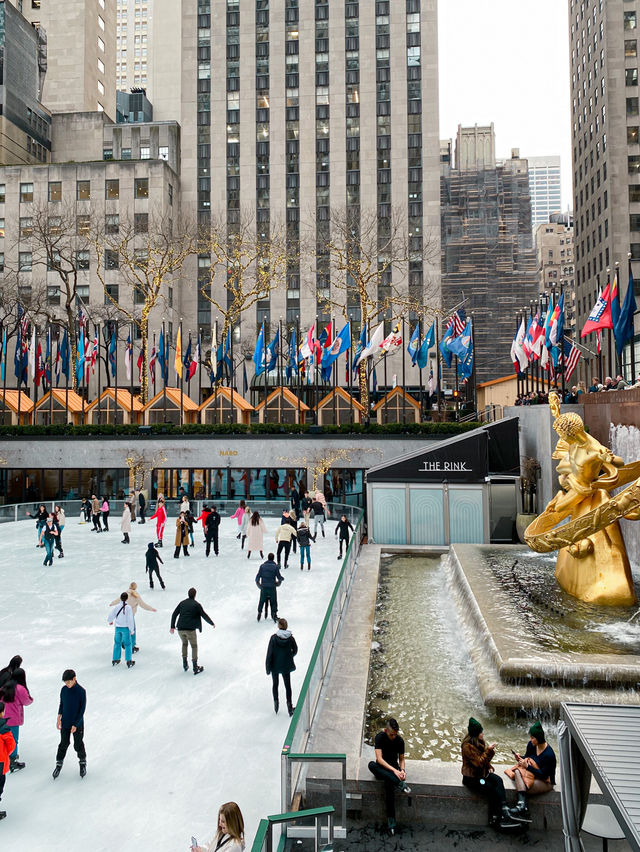 Lively and Vibrant Rockefeller Center, NYC 🇺🇸