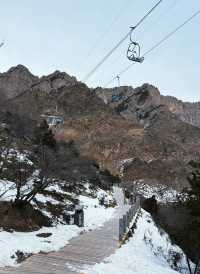 寧夏旅遊|賀蘭山的雪景沒讓我失望，美呆了