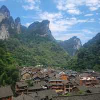 spectacular Miao village