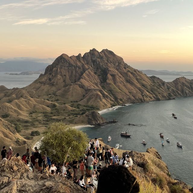 Sunrise in Padar Island