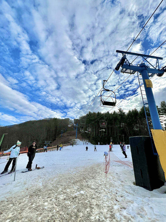 ［北卡旅遊］Cataloochee Ski Area🎿-冬季運動滑雪🤍