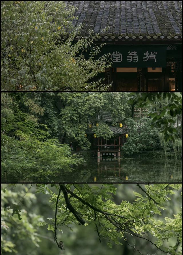 煙雨江南。