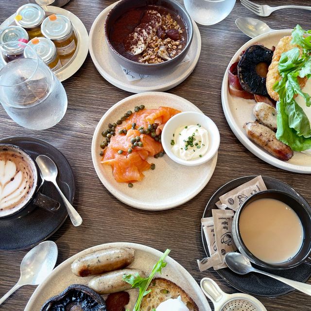 Delicious Breakfast with A view in Park Hyatt