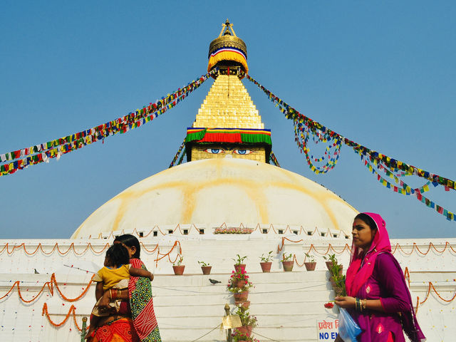 The Boudhanath’s wisdom eyes 🇳🇵🙏