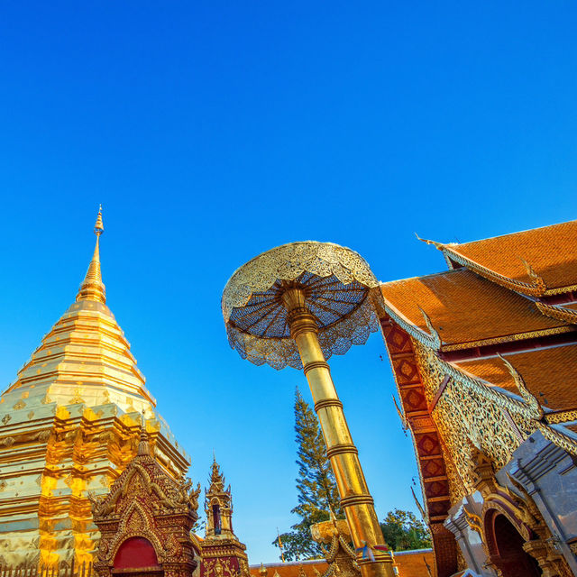 สัมผัสความงดงามของพระธาตุดอยสุเทพ 