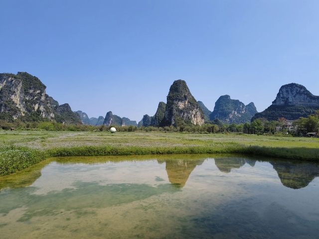 廣西旅遊｜打卡明仕田園，一眼就被驚艷到。