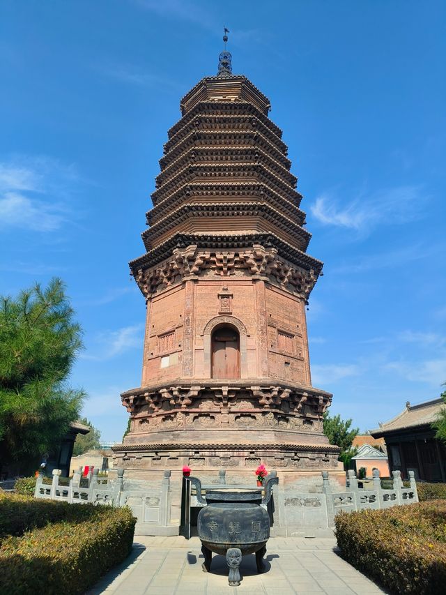 山西永安禪寺和圓覺寺一遊。