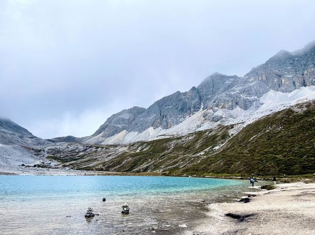 Eerie landscape of Yading