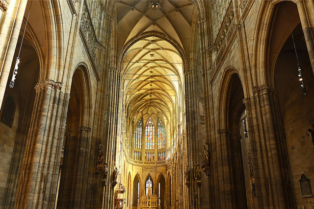 St Vitus cathedral Prague castle