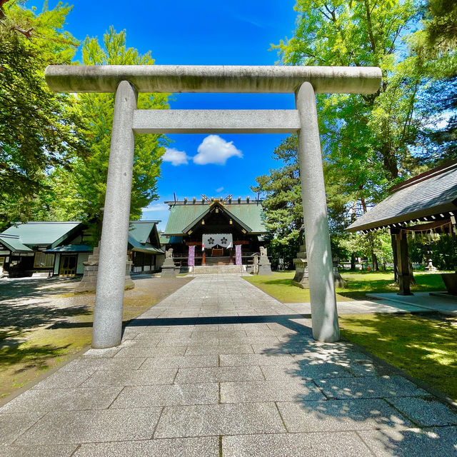 Serenity Awaits at Kamikawa Shrine