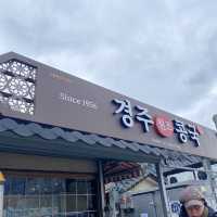 慶州-元祖豆漿（경주원조콩국）、天馬塚