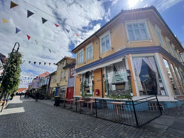 Stavanger 街景與碼頭