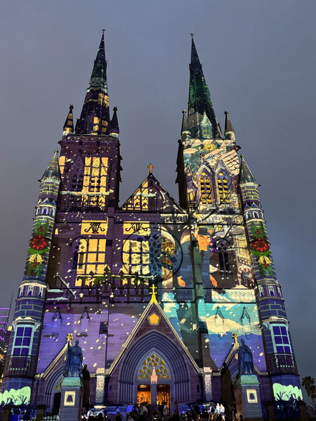 2024 St. Mary's Cathedral Light Show