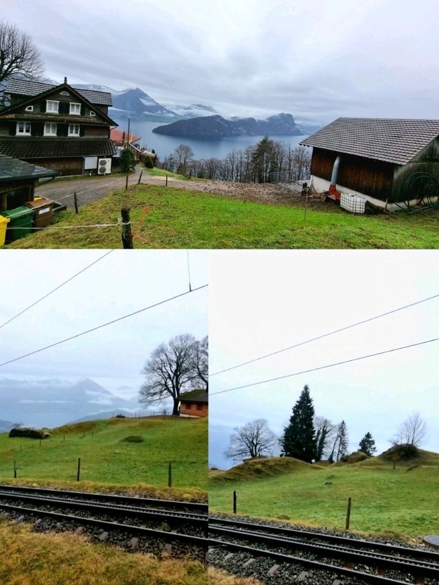 🇨🇭 Scenic Ride from Mount Rigi to Vitznau