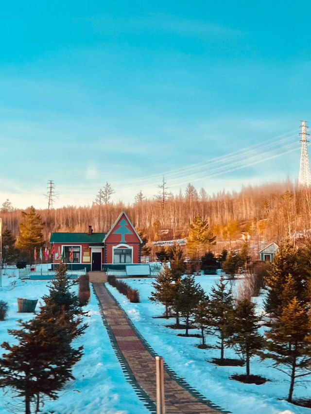 Hulunbuir Grassland in Winter: A Snowy Wonderland