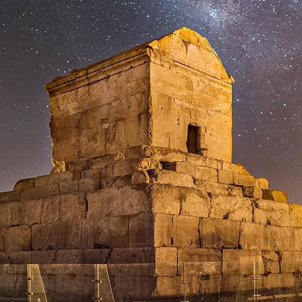 Pasargadae, located in Fars Province, Iran