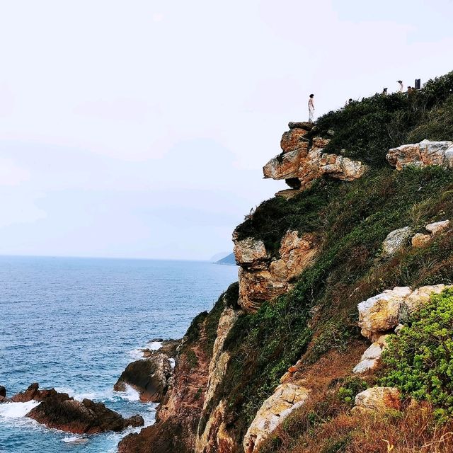 楊梅坑海岸步道•鹿嘴山莊海蝕崖