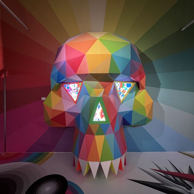 Artistic universe of Okuda in Madrid