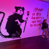 The Art of Banksy at the Town Hall, Sydney 