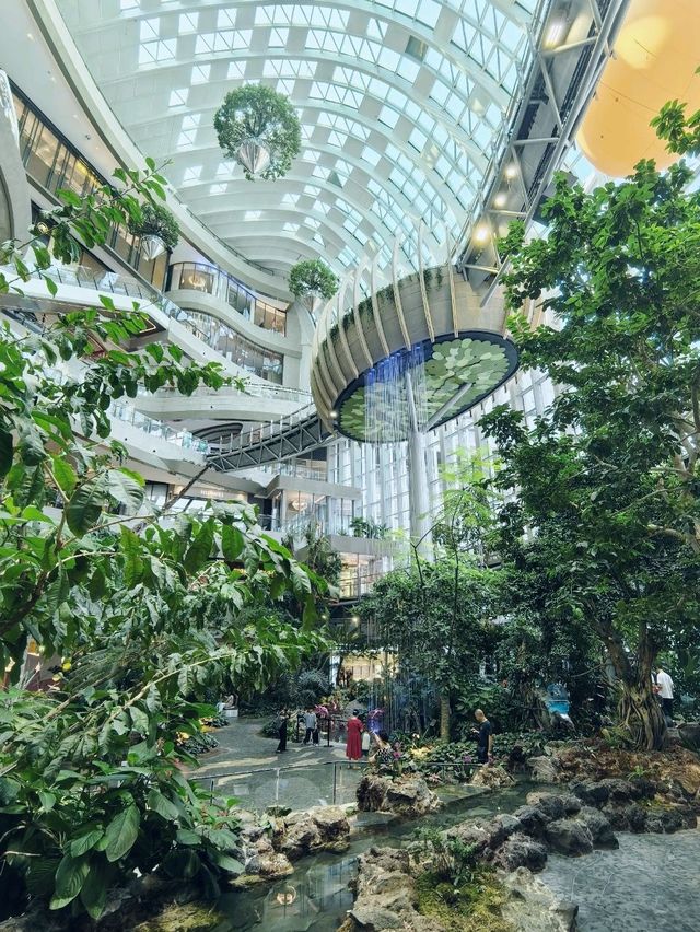 The Ring Mall, the most eco friendly mall.in Chongqing