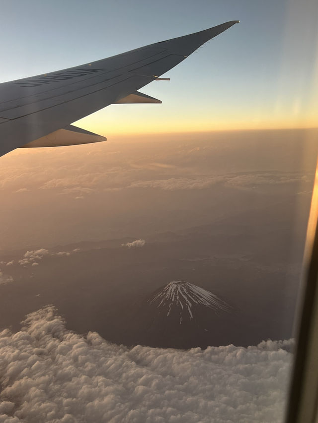 Fuji from Above ✈️