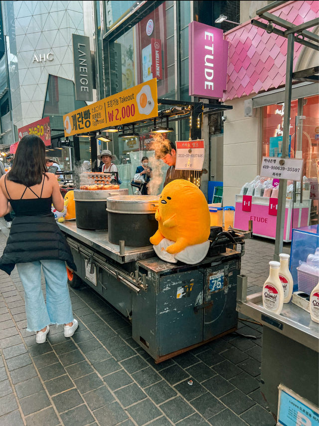 Bustling Streets of Myeong-dong in Seoul 🇰🇷