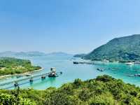 Easy hike on beautiful Lamma Island! 