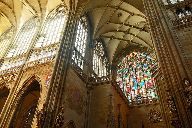 St Vitus cathedral Prague castle