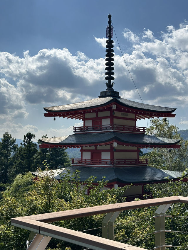 【東京近郊景點：新倉山淺間公園！可以看見富士山的絕美觀景台！】