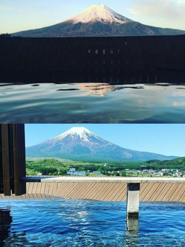 新手友好版，近距離感受富士山溫泉旅館