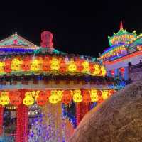 Brightly lit kek lok si - only once a year ! 