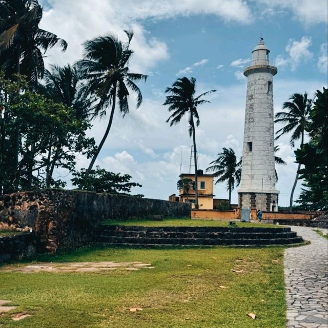 OLDEST LIGHT STATION: GALLE LIGHTHOUSE.