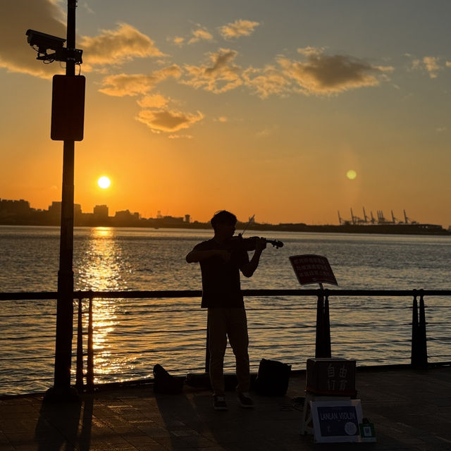 Indulged in a leisurely day of shopping and sightseeing in Tamsui