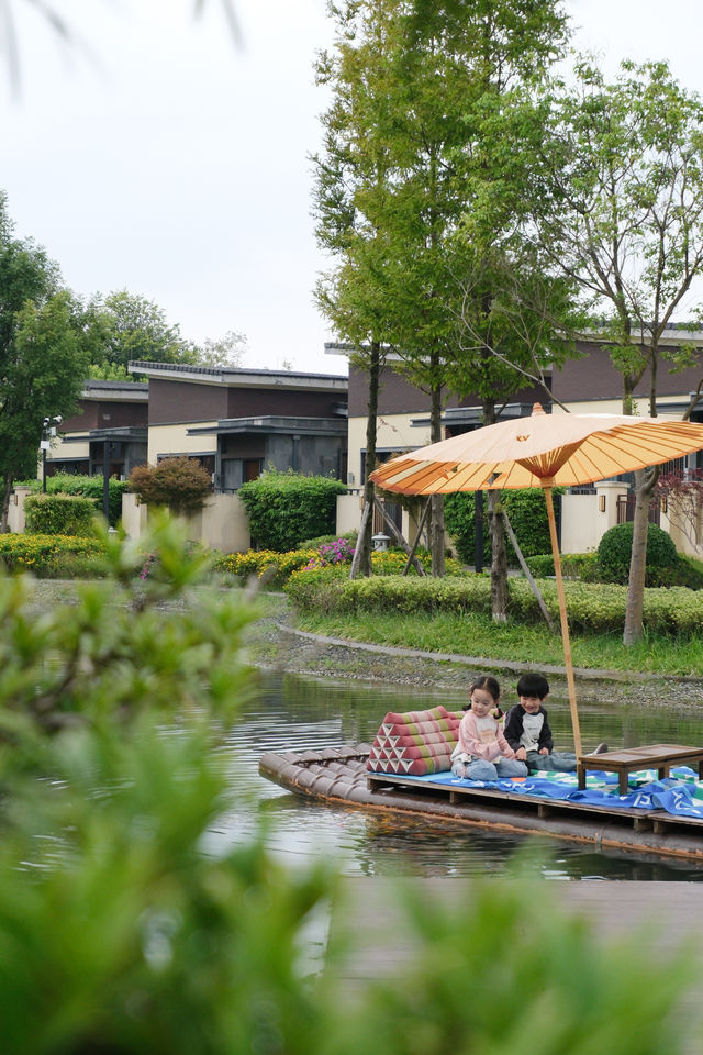 成都附近1小時車程泡溫泉遛娃好去處（附攻略）。