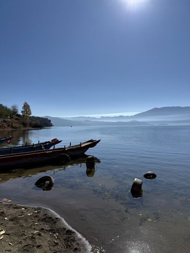 冬遊瀘沽湖