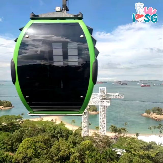 🇸🇬 A Bird's-eye View of Sentosa Island, Singapore