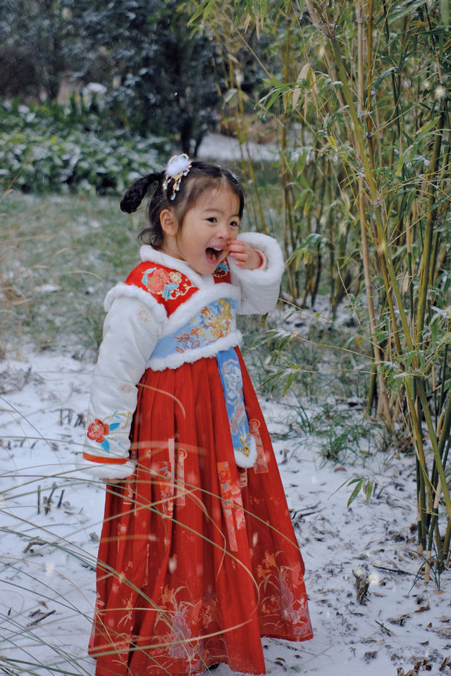 合肥又下雪了！園博園拍古風雪景照超有感！附攻略