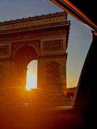 Arc De Triophe in France Paris😍🧡