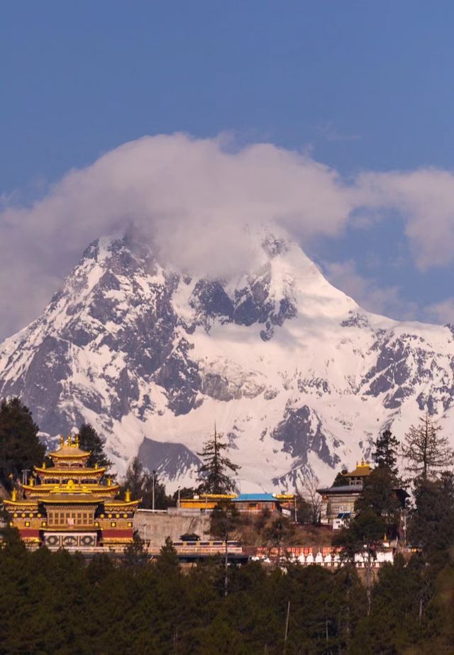 走進雪山下的波密松宗鎮