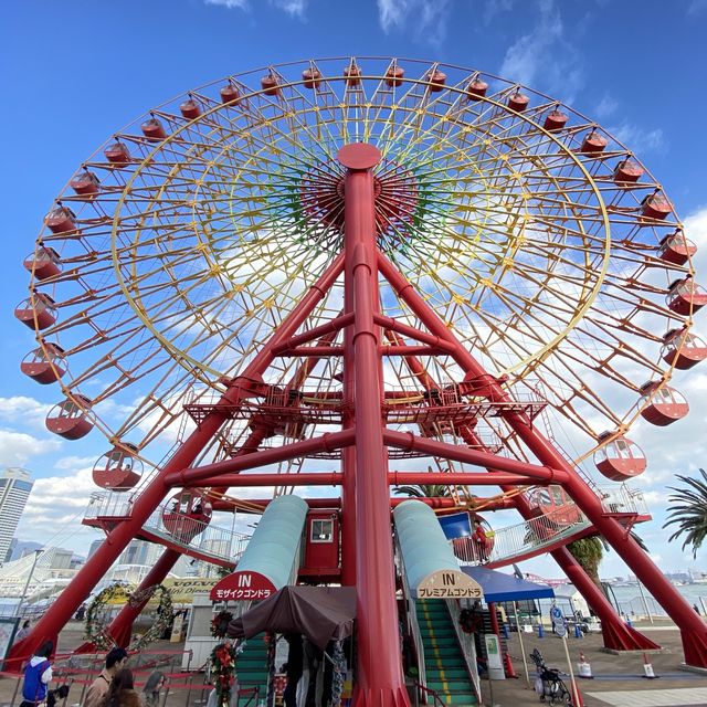 神戸ハーバーランドモザイク側からの景色