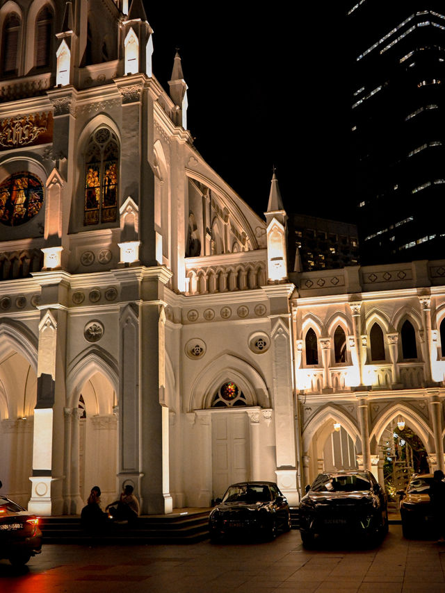 🇸🇬 Chijmes at night