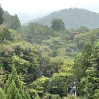 午後陣雨之京都清水寺的靜謐之旅