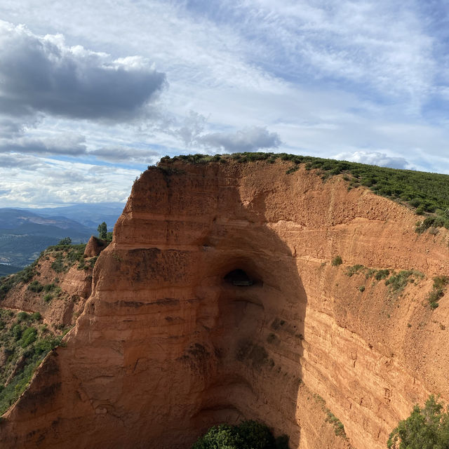 Beautiful view at Las Médulas 