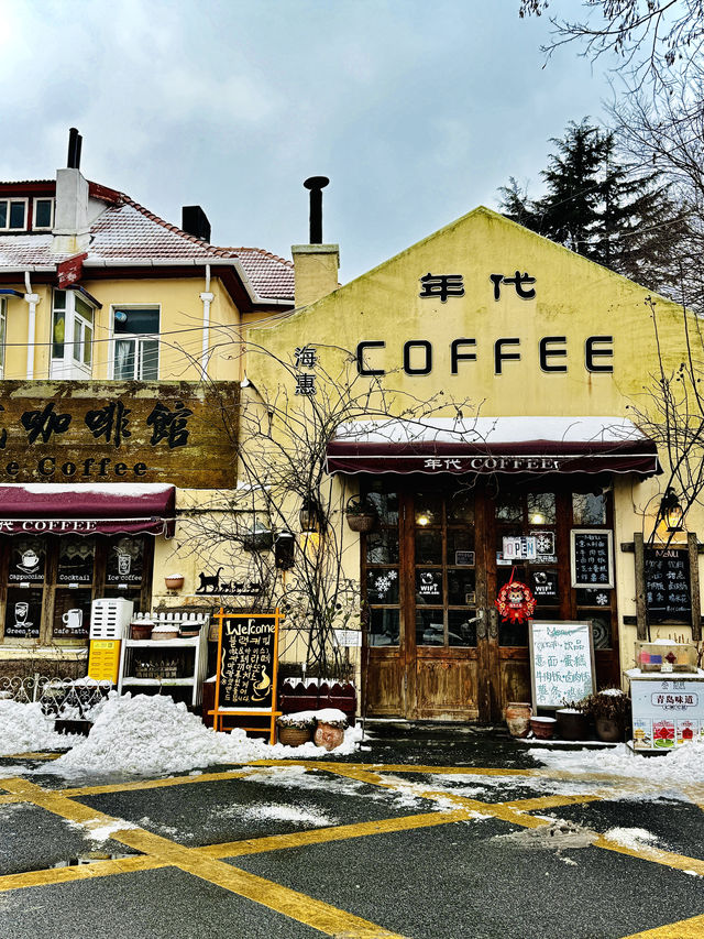 不是韓國！在青島！雪後青島太出片！！！