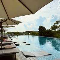 Dive into Relaxation: The Infinity Pool at Hard Rock Hotel Desaru