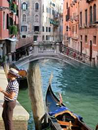 Venetian Charm: A Stroll Through Canals and Gondolas