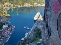 The magnificent Kotor Fortress 🏰