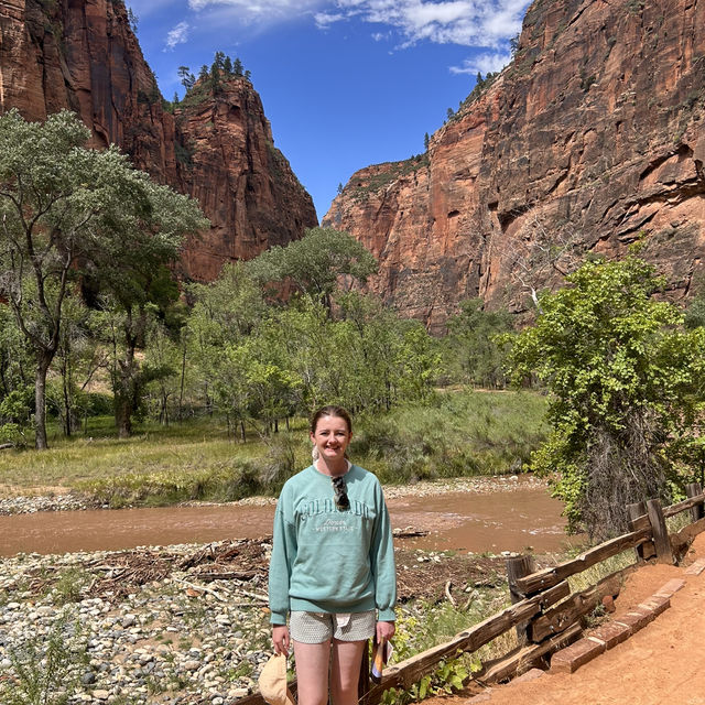 A riverside walk at Zion 